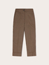 Pantaloni cropped fantasia check lurex image number 4