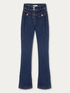 Flare-Jeans mit Passe und Taschen image number 3