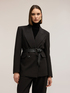 Blazer doppiopetto con cintura image number 2
