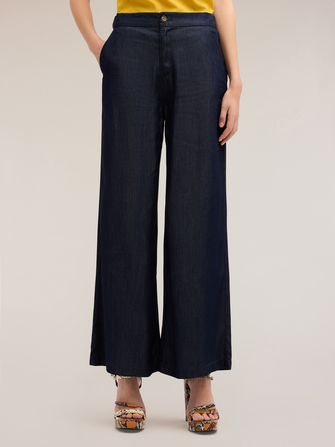 TENCEL™ palazzo trousers image number 2