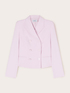 Zweireihige Jacke aus Cady Cr&ecirc;pe image number 4
