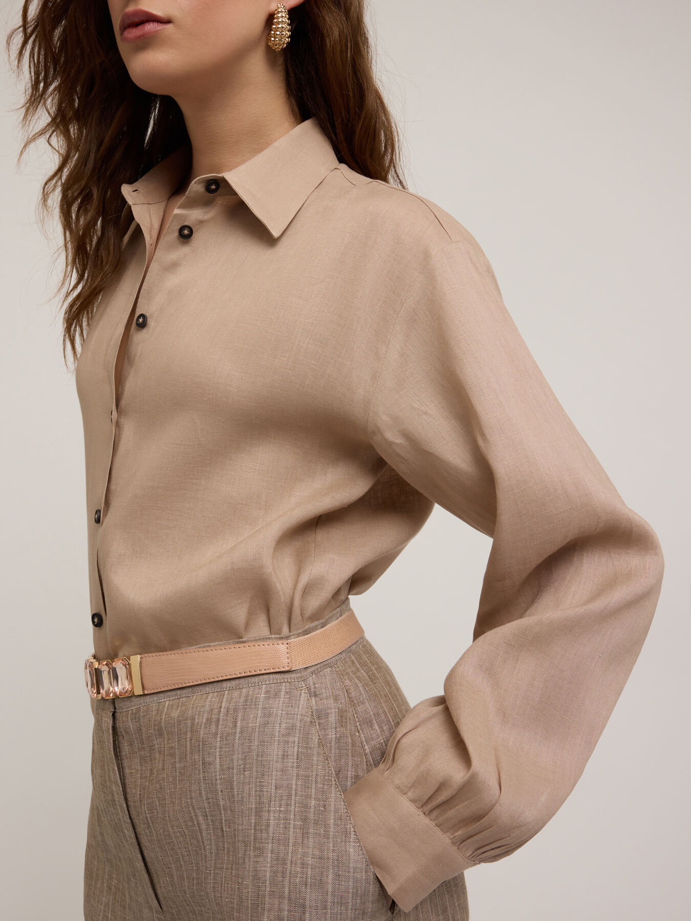 Camicia in lino image number 3