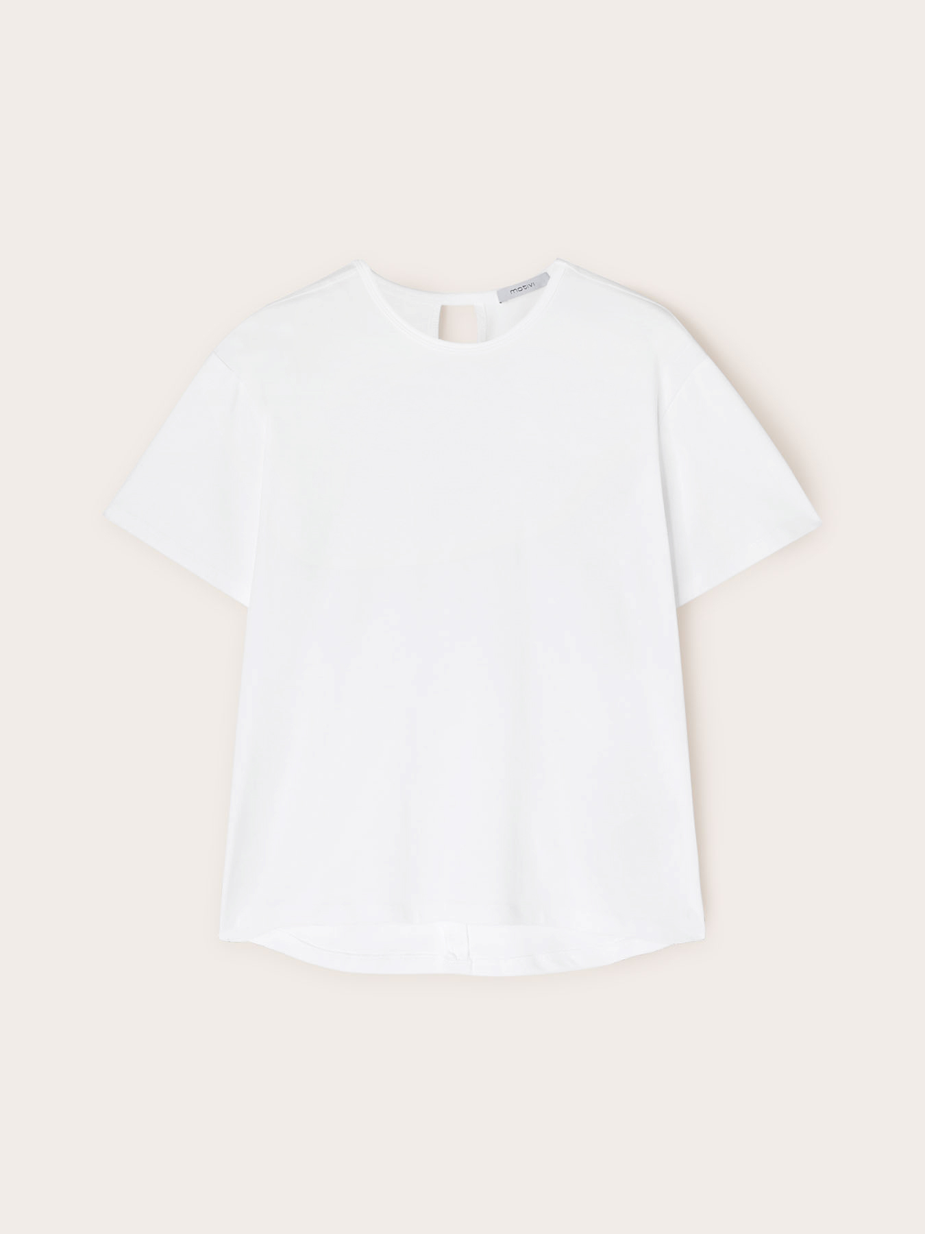 T-shirt with tie knot at the back image number 4