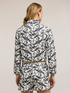 Drill jacket with floral embroidery image number 1