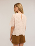 Embroidered organza blouse image number 1