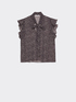 Blusa con fiocco a pois image number 3