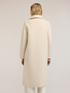 Double-breasted coat in wool and lyocell blend image number 3