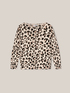 Boxy-Pullover mit Animalier-Muster image number 3