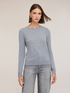 Crewneck cashmere sweater image number 0