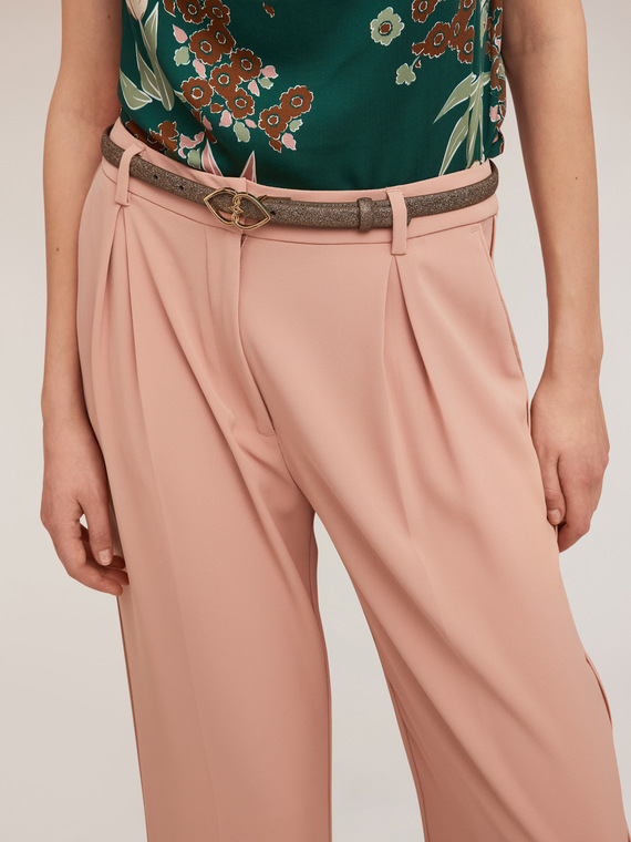 Motivi Cintura Double Love glitter Donna, Marrone, Taglia 01