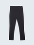 Skinny trousers with ribbing image number 3