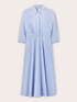 Hemdblusenkleid mit Schmuckkragen image number 4