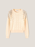 Angora blend sweater with gemstones image number 3