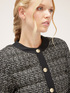 Tweed down jacket image number 2