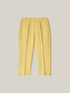 Straight-leg linen blend trousers image number 3