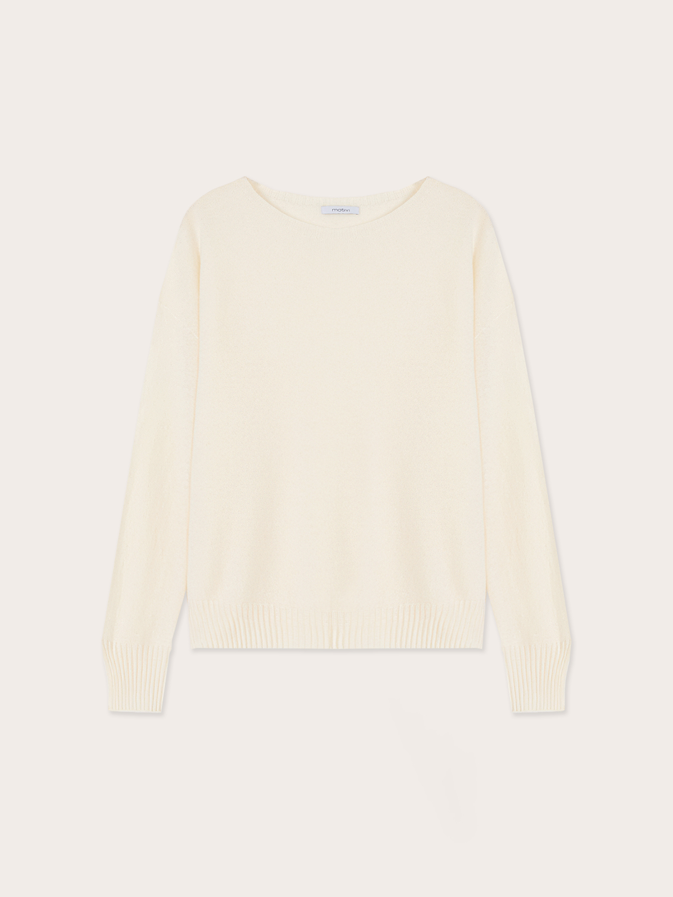 Pullover aus Wolle mit U-Boot-Ausschnitt image number 4