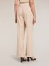 Striped linen blend palazzo pants image number 1