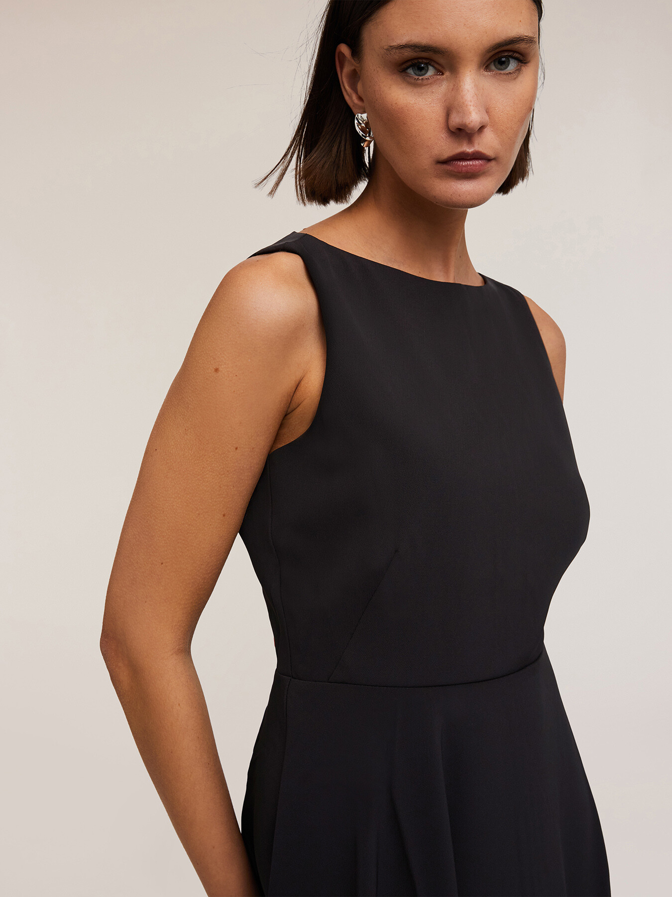 Mini robe en cr&ecirc;pe image number 3