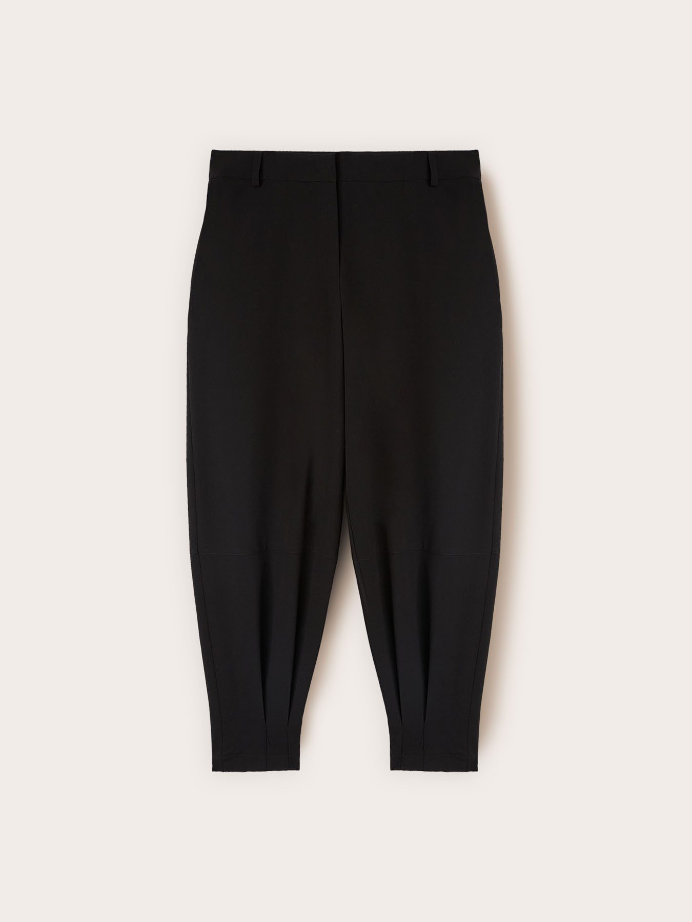 Pantalones carrot con puño en el bajo image number 0