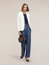 Strukturierter Blazer aus Baumwollmischung image number 0