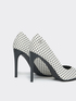 Court shoes with polka dot pattern image number 2