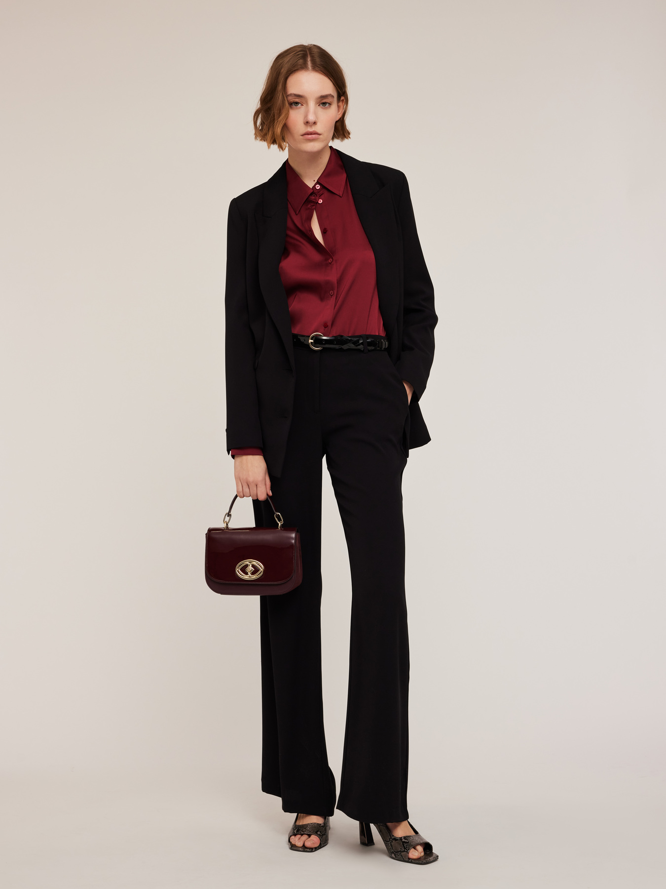 Satin shirt image number 3