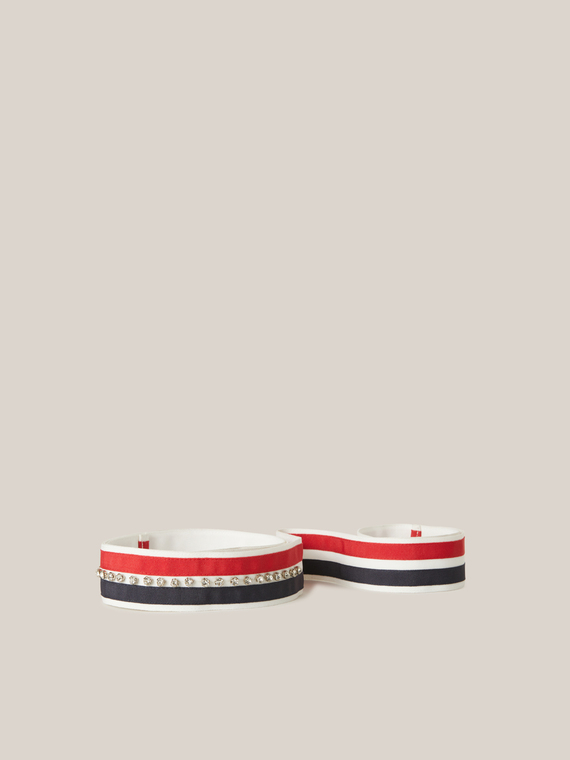 Motivi Fusciacca bicolor con castoni Donna