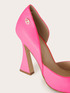 Court shoes with spool heel image number 2
