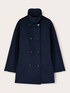 Cappotto doppiopetto in panno misto lana image number 4