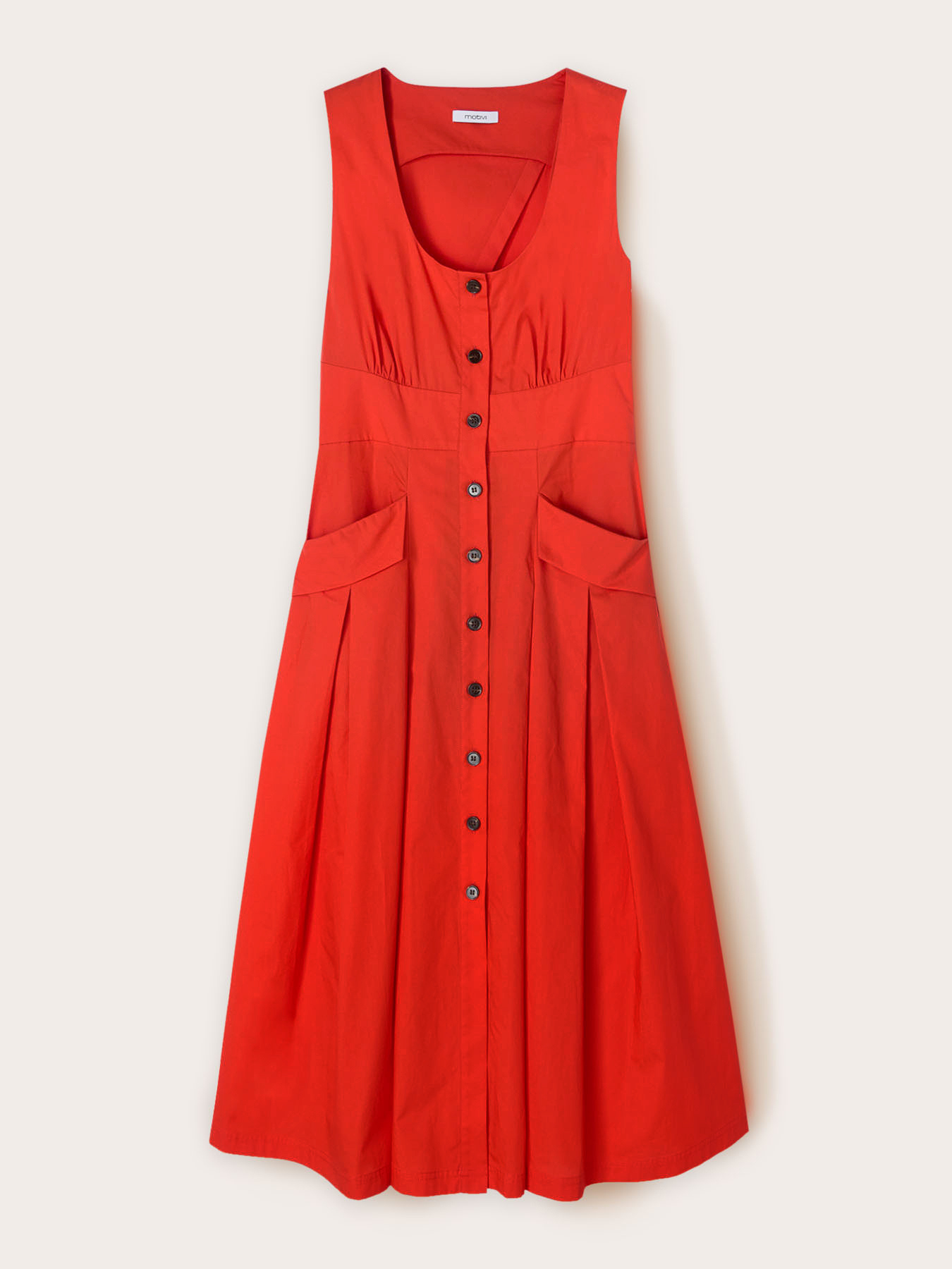 Rochie-cămașă cu buzunare image number 4