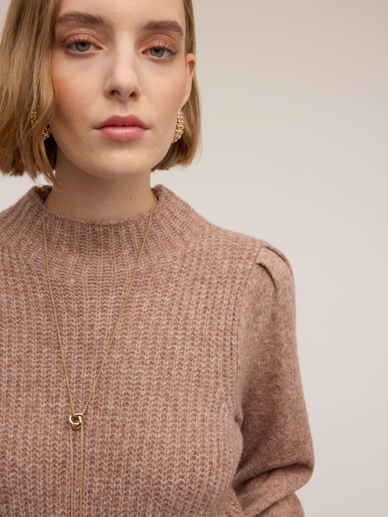 Pullover mit Ballon&auml;rmeln image number 3