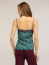 Cashmere print satin top image number 1