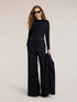 Draped bodysuit with long sleeves image number 2