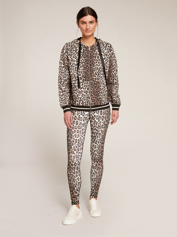 Motivi Leggings fitness hight waist stampa maculata Donna