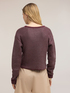 Lurex mesh knit top image number 1