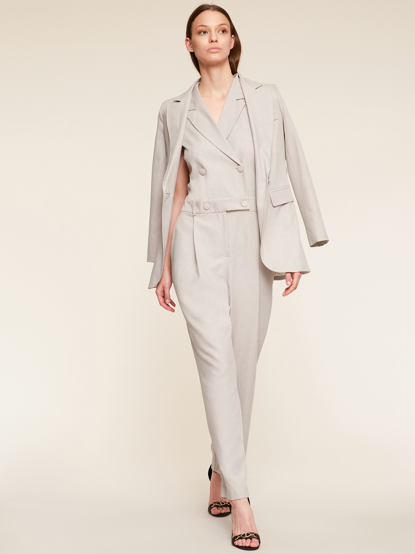 Mono largo de doble botonadura image number 3