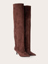 Over-the-knee boot with spool heel image number 2