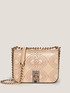 Mini City bag de piel sintética bordada image number 1