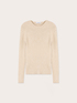 Ribbed fine lurex knitwear image number 4