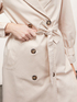 Short double-breasted trench coat image number 2