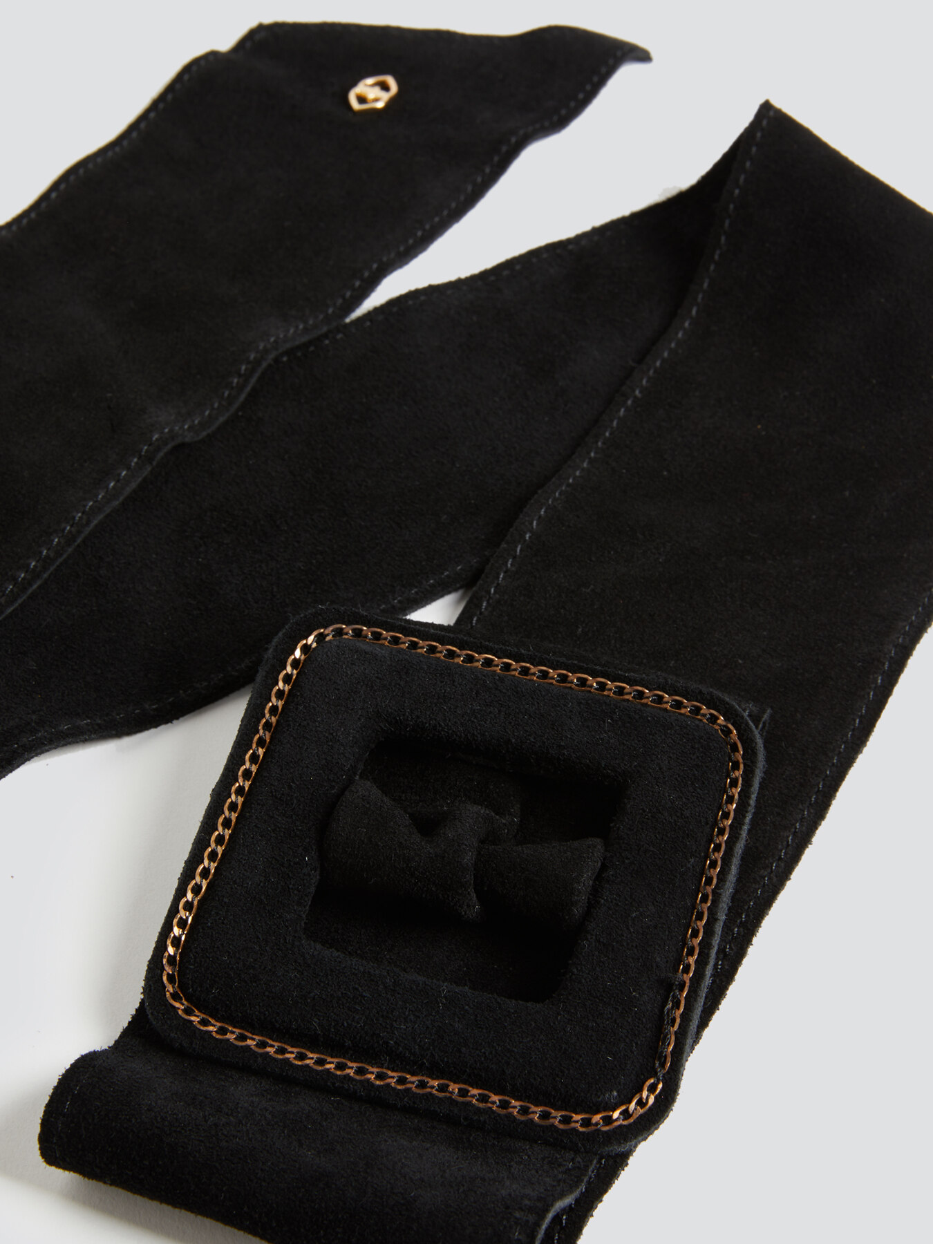 Fusciacca in vera pelle scamosciata image number 1