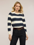 Crew neck sweater with bell sleeves image number 3