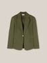 Solid colour unlined blazer image number 3