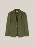 Solid colour unlined blazer image number 3