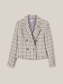 Blazer in tweed fantasia check image number 3