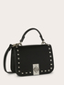 Coated fabric Mini City Bag with studs image number 2