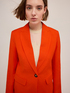 Blazer monopetto misto lino image number 2