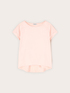 T-shirt bimaterica misto cotone image number 3