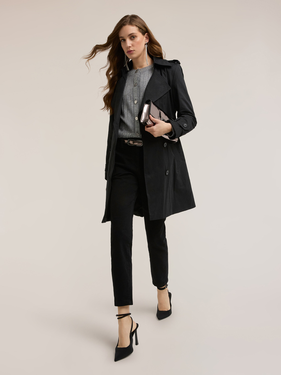 Pantalon chino Kendall en drill de coton