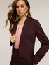 Chaqueta corta mezcla de lino image number 3